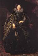 Anthony Van Dyck Portrait of an unknown genoese lady (mk03) oil painting reproduction